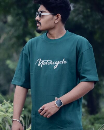 Motorcycle Club Vintage Drop Shoulder T-Shirt