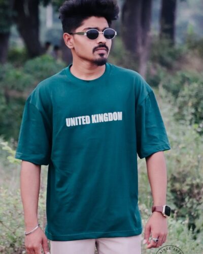 United Kingdom Vintage Wash Drop Shoulder T-Shirt