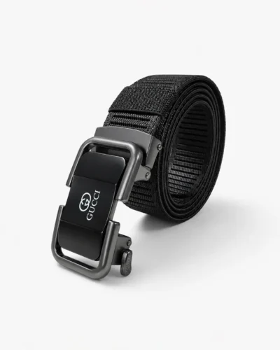 Men’s Reversible Leather Pin-Buckle Belt
