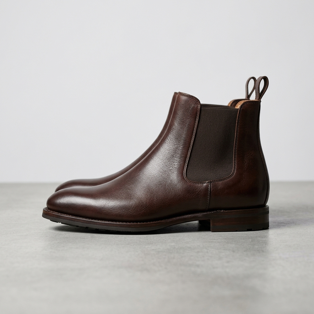 Men’s Premium Leather Chelsea Boots