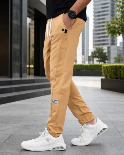 Tapered Regular Fit Stretch Joggers
