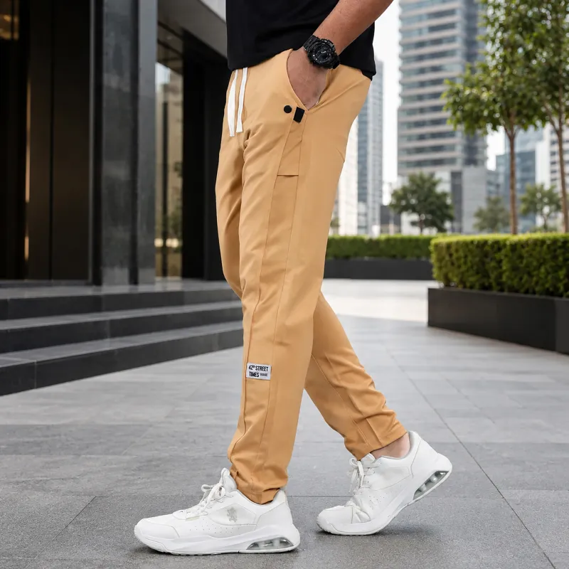 Tapered Regular Fit Stretch Joggers