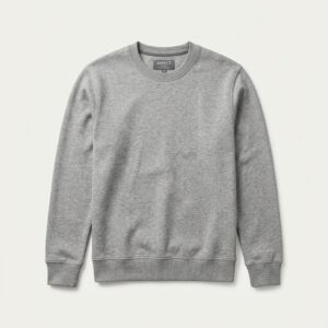Clean Crewneck Winter Sweatshirt