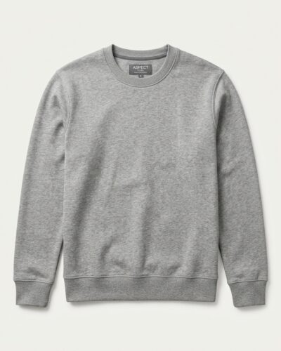 Clean Crewneck Winter Sweatshirt